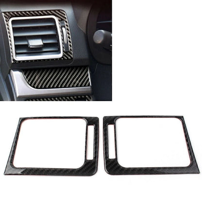 Carbon Fiber Console Air Outlet Vent Trim for Subaru Forester (2013–2018)