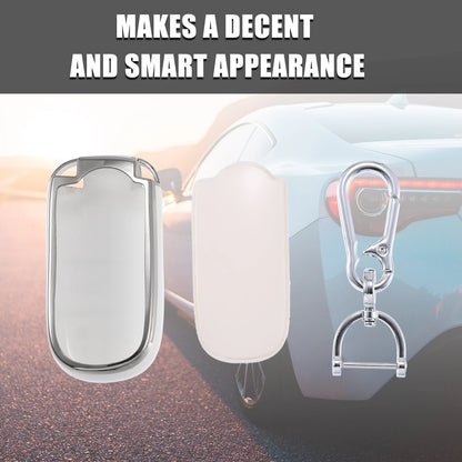 Smart Key Fob Case Cover Kit for Jeep Grand Cherokee Renegade (2011–2023)