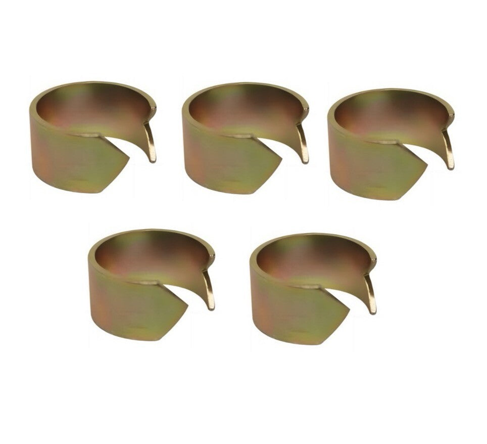 Set of 5 Shift Shaft Bellows Clamps for Mercury Mercruiser (Various Years)