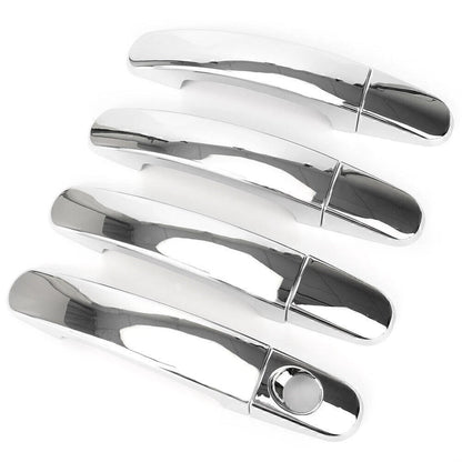 Set of 4 Chrome Side Door Handle Cover Trim for Ford Focus MK2 (2005–2011)