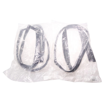Set of 2 Front Door Glass Run Channels for Honda Civic Coupe (1991–1995)