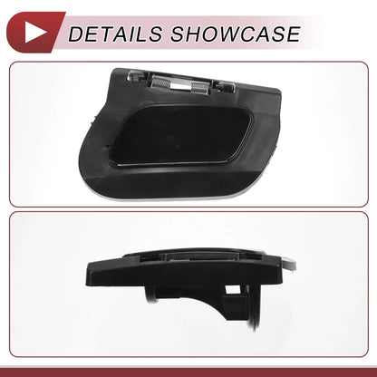 Front Left Washer Nozzle Cover for Mercedes-Benz GLA45 AMG (2015-2019) Black