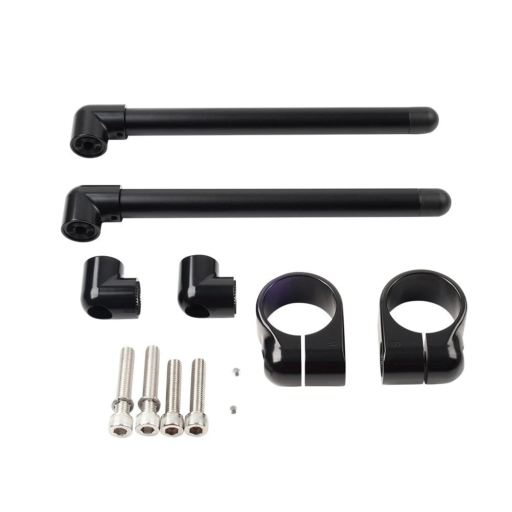Adjustable Clip On Windshield Extension Spoiler for Motorcycle