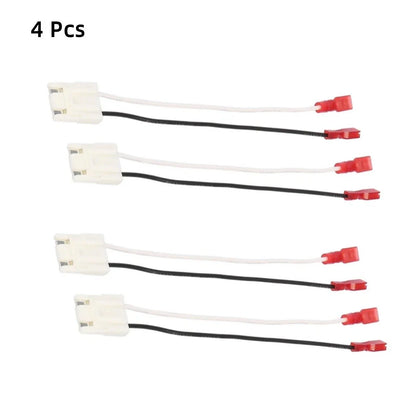 4 Pcs Speaker Connector Harness Wiring Adapter for Dodge Ram Pickup Jeep