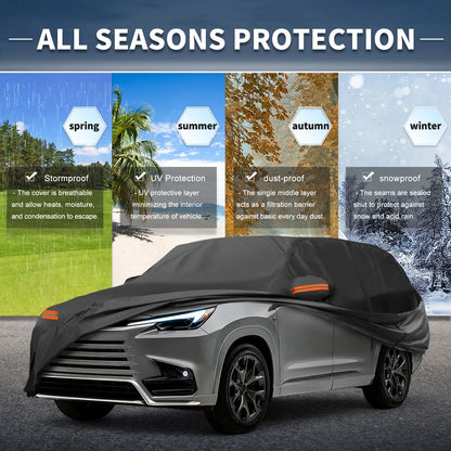 Waterproof Aluminum Film Car Cover for Lexus TX (2024–2024)