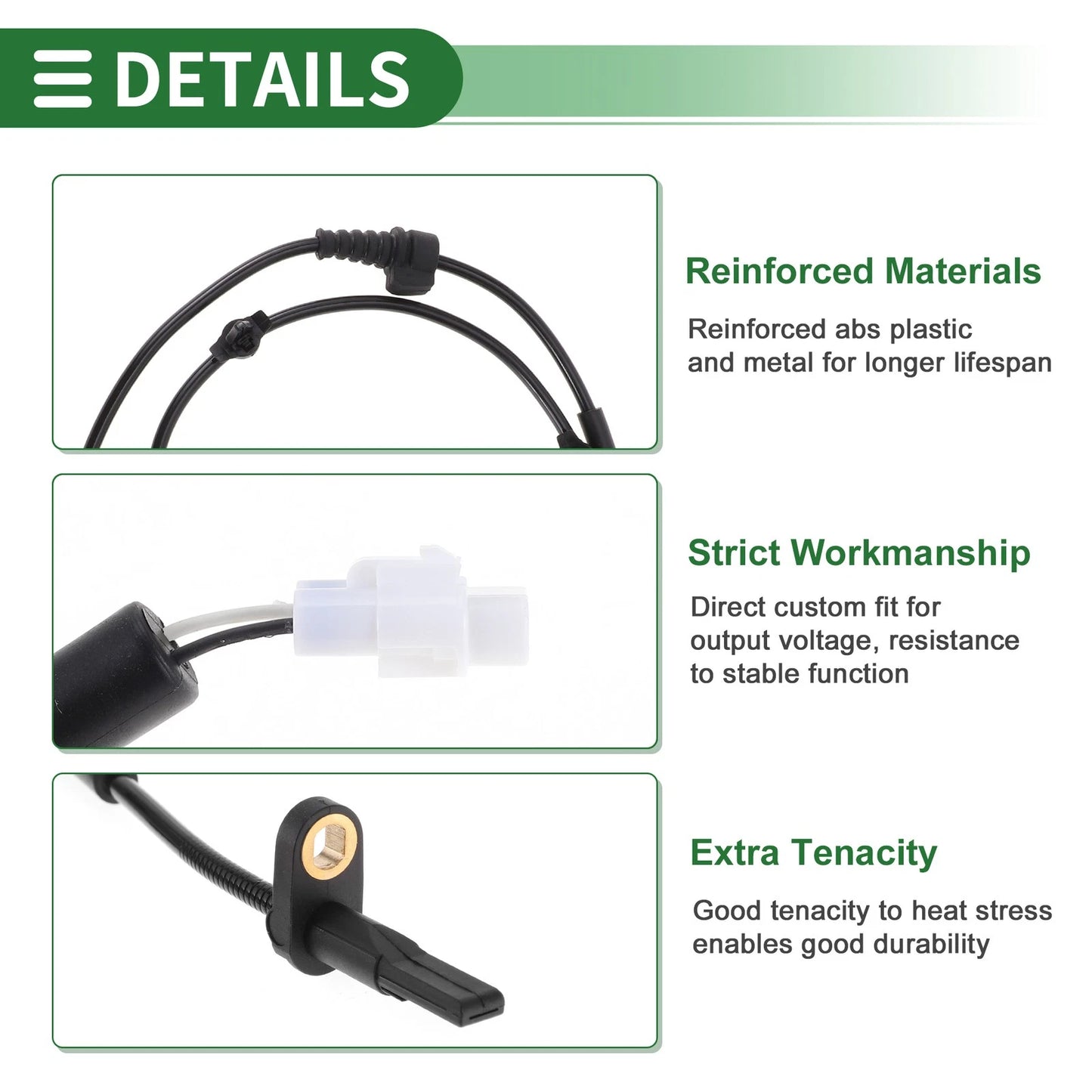 ABS Wheel Speed Sensor No. 5621079J00 for Suzuki SX4 (2007–2014)