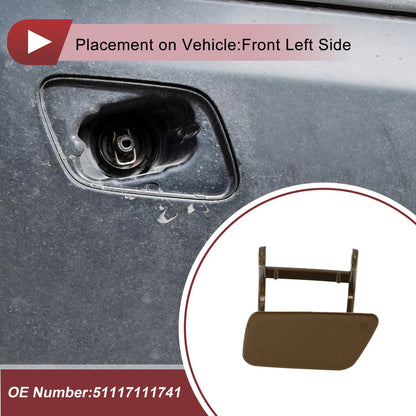 Bumper Headlight Washer Nozzle Cover Cap No. 51117111741 for BMW 525i (2004–2005)