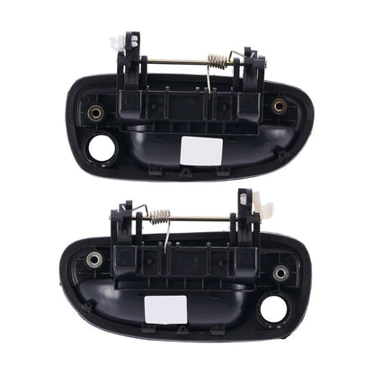 Set of 2 Outer Door Handles for Hyundai Accent LC (2000–2006) Black