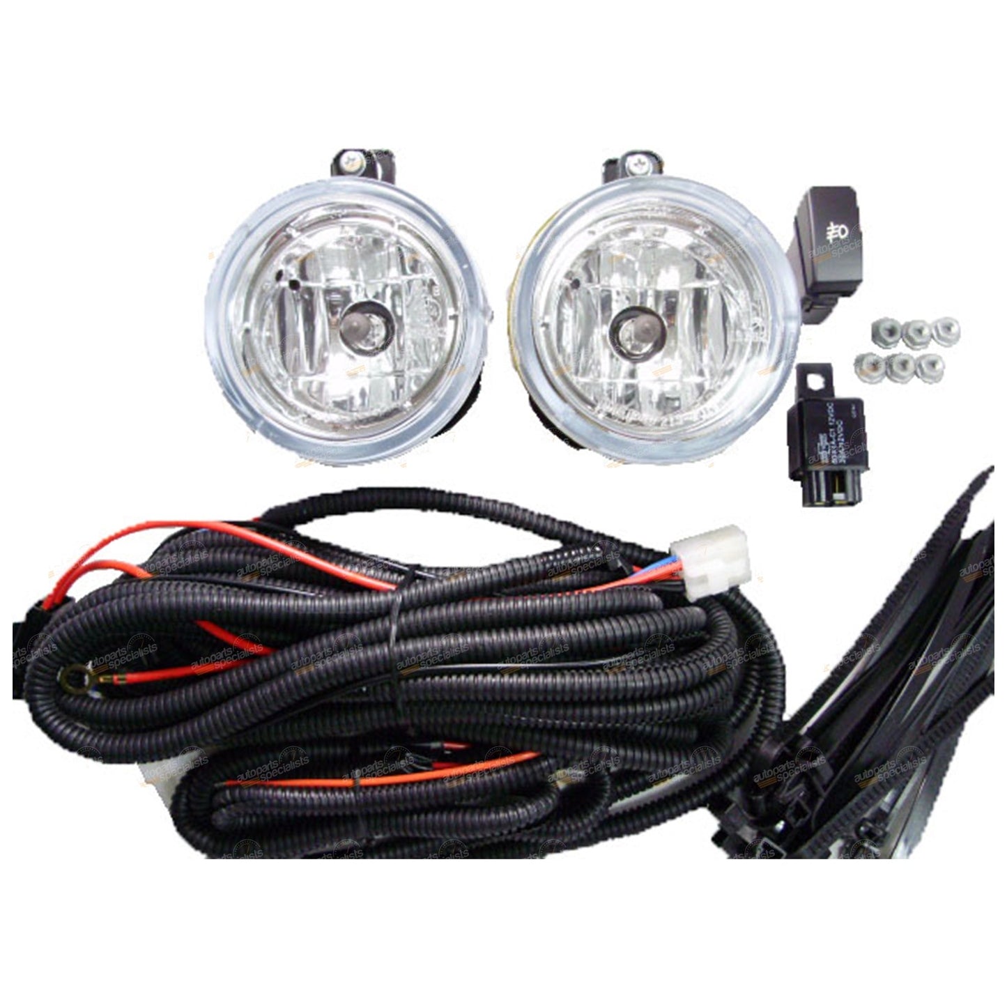 Fog Lights Pair for Holden Rodeo RA/Isuzu D-Max TF (2003–2012)