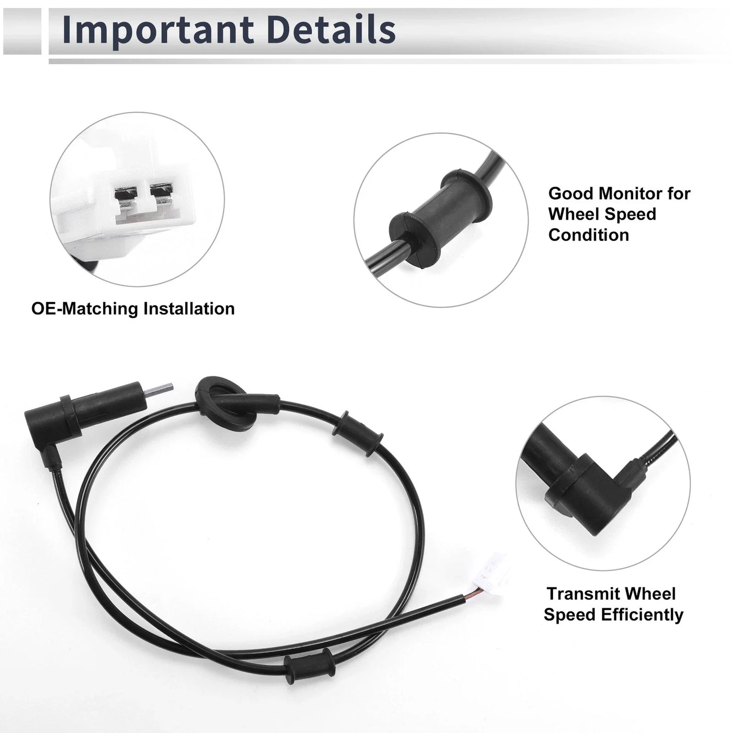 ABS Wheel Speed Sensor for Hyundai Accent (2000-2005)