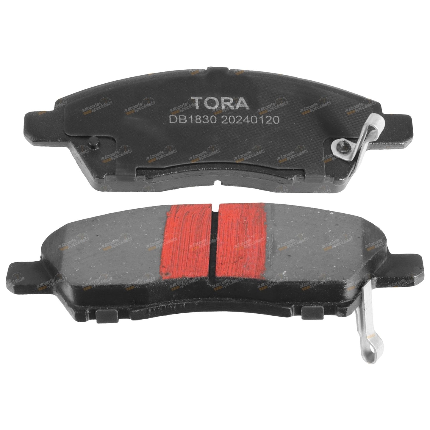 Set of 4 Front Ceramic Disc Brake Pads for Nissan Micra K13 (2010–2016)
