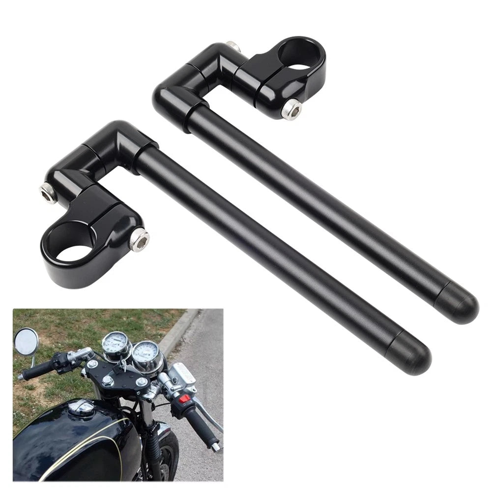 Set of 2 Rearview Bar End Side Mirrors for Universal ATV (UK)