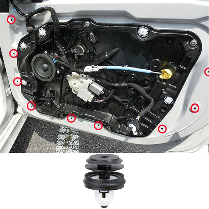 30Pcs Interior Door Trim Panel Clips for BMW 530e 530i 540i (2017-2023)