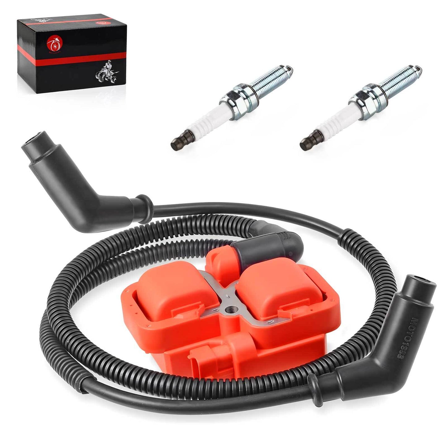 Ignition Coil & Spark Plug Set for Can-Am Maverick 1000R (2013–2018)