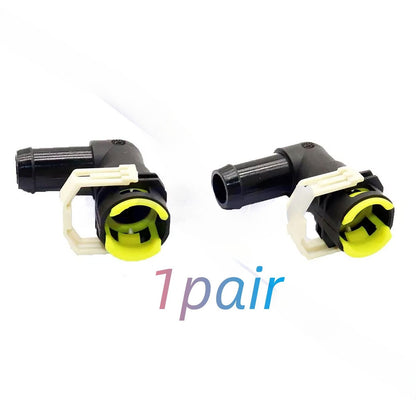 2X Heater Pipe Connector for Mazda 3 CX-7 CX-9 (2007–2013)
