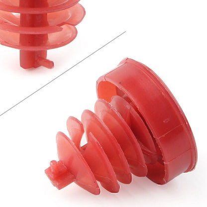 Red Plastic Power Steering Pump Reservoir Cap for Honda Acura