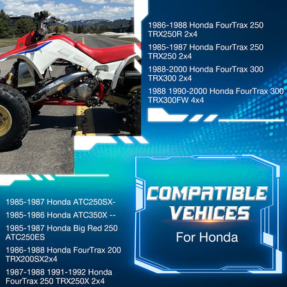 Fuel Petcock for Honda FourTrax TRX300 TRX250 TRX250X TRX200SX (1985–2000)