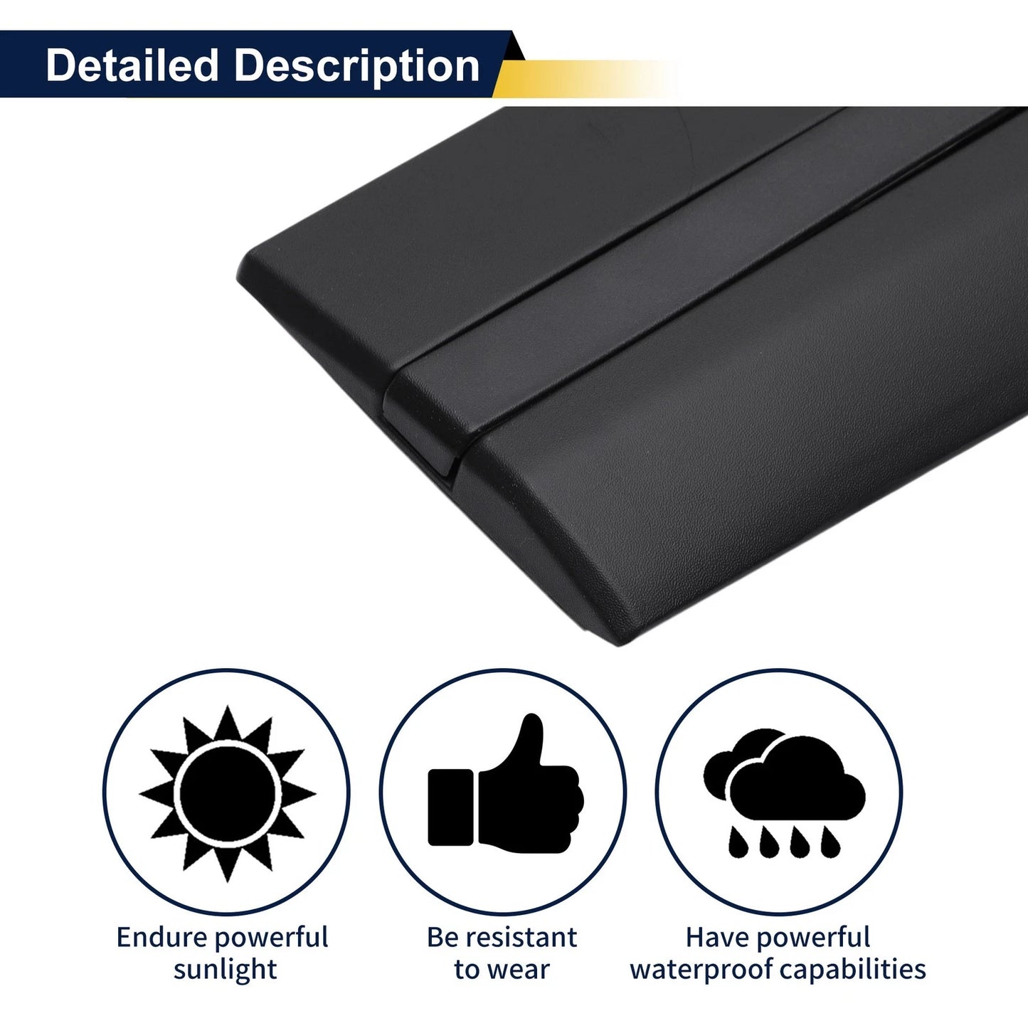 Rear Right Door Side Lower Trim No. 828705RB0A for Nissan Kicks (2018–2023)