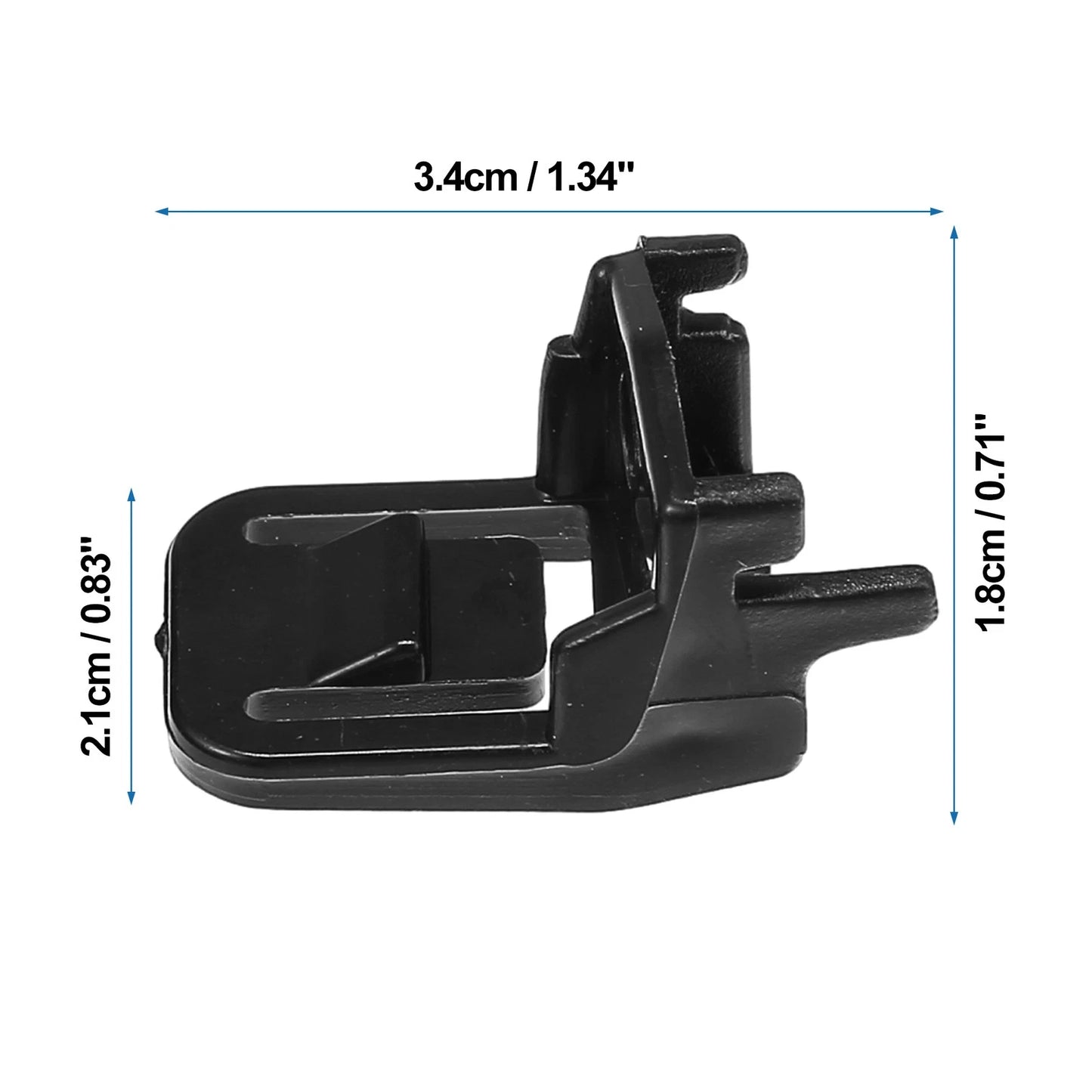 2X Front Left Side Headlight Clip No. 33155TEAT01 for Honda Civic (2016–2020)