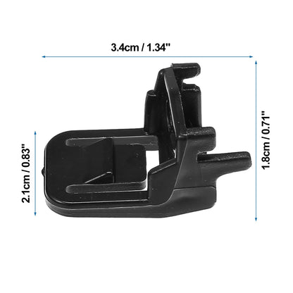 2X Front Left Side Headlight Clip No. 33155TEAT01 for Honda Civic (2016–2020)