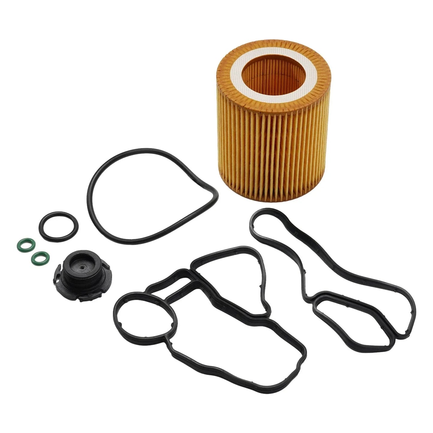 Engine Oil Filter Cooler Seal Set for X3 N26 N52 N54 N56