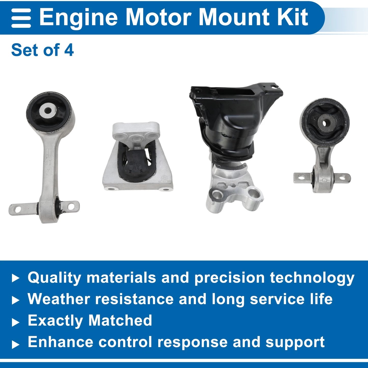 Engine Motor Mount for Honda Civic 1.8L Manual Trans (2006–2011) 820SNAP01/50850SNAA82