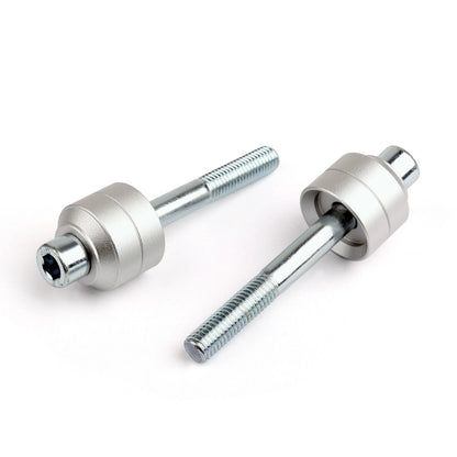 Pair of 8mm Mirror Brackets for Motorcycle Enduro Quad Scooter 22mm Handlebars