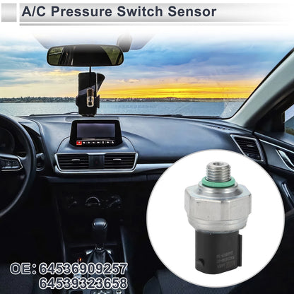 A/C Pressure Switch Sensor for BMW MINI E39 E46 E38 E53 X5 (1997–2006) No. 64536909257