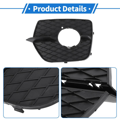 1 x Car Front Left Fog Light Grill for BMW X6 (2008-2014) Black