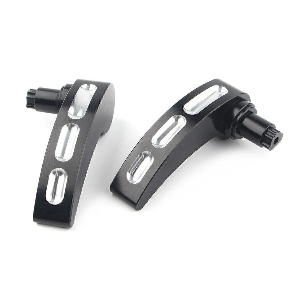 CNC Cut Saddlebag Lid Lifter Latch Levers for Harley Road Glide (2014-2017)