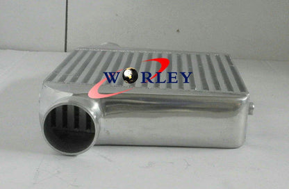 Aluminum Intercooler & Fan 280x300x70mm Turbo FMIC Universal