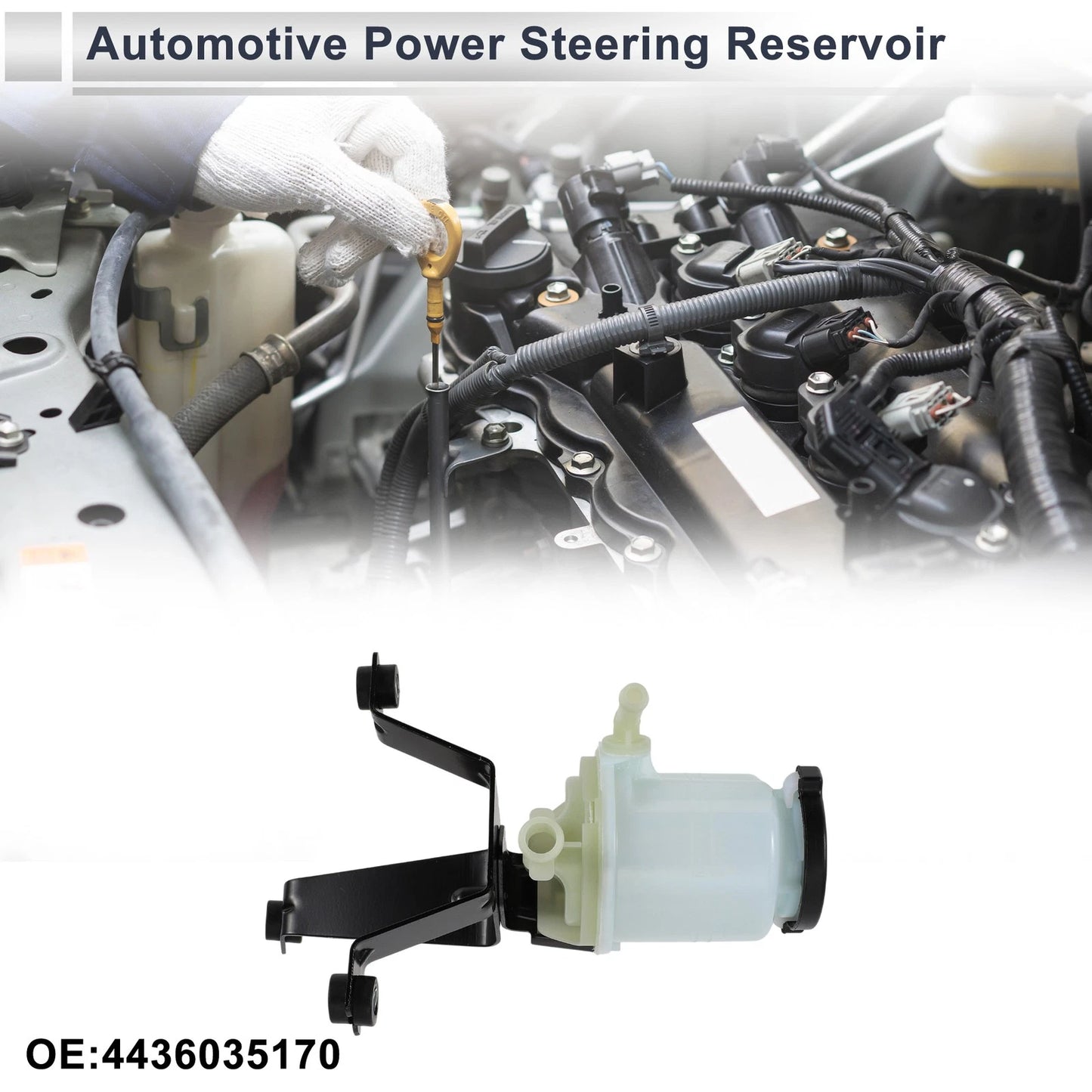 Power Steering Reservoir for Toyota 4Runner FJ (2003–2010) No. 4436035170