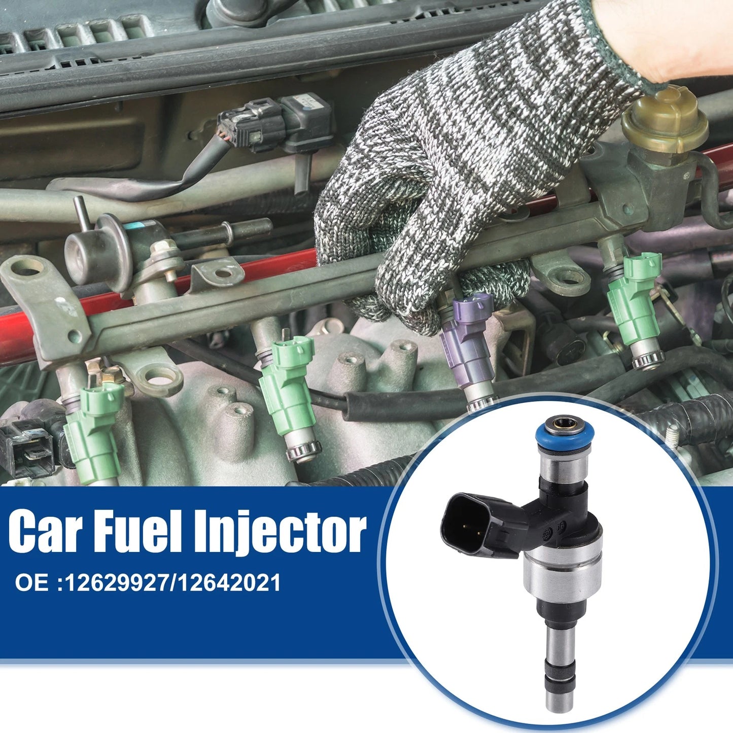 6X Fuel Injector Nozzle 12629927 for Chevrolet Equinox LT LTZ (2010–2011)