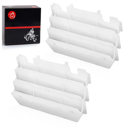 2 x Radiator Covers Guard for Kawasaki KX125 KX250 (1997–2005)