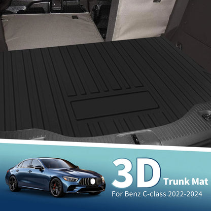 Cargo Liner Rear Trunk Mat for Mercedes Benz C Class W206 (2022–2024) TPE