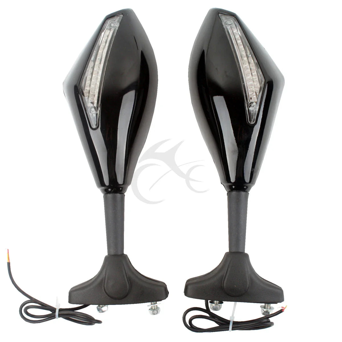 LED Turn Signal Rearview Mirrors for Honda VTR1000F FireStorm VTR1000 VFR800