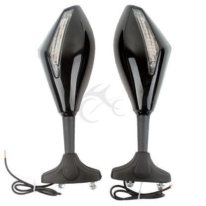 LED Turn Signal Rearview Mirrors for Honda VTR1000F FireStorm VTR1000 VFR800