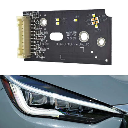 White LED DRL Light Source Chip Board Module for Infiniti QX50 (2014–2020)