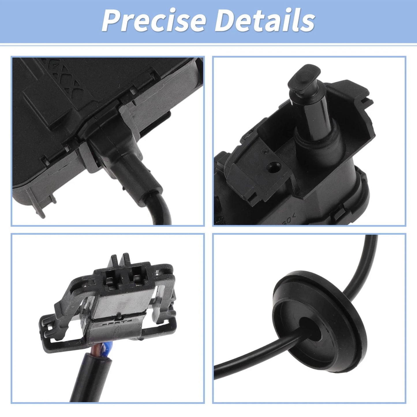 6RD810773B Fuel Filler Flap Door Latch Lock Actuator Motor for VW Polo (2011–2018)