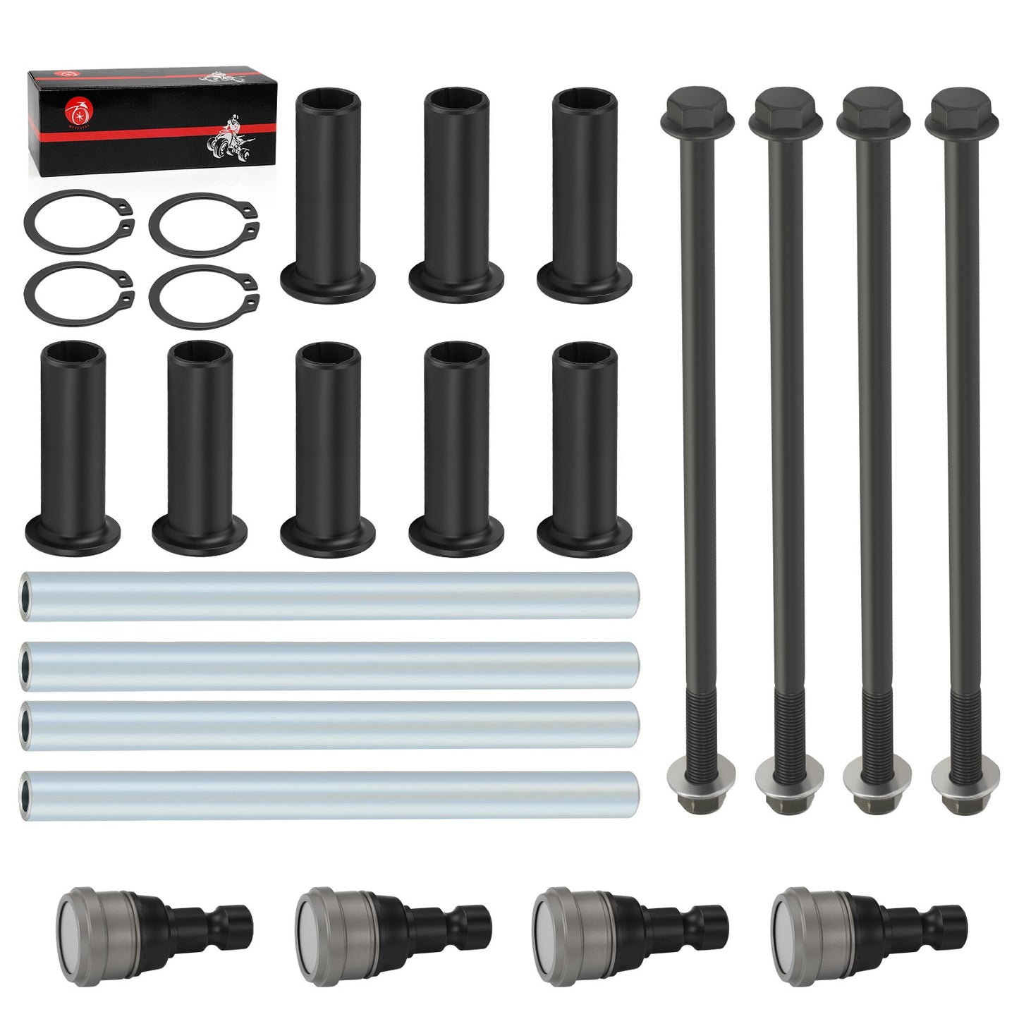 Front Upper A Arm Ball Joint Kit for Polaris RZR S 800 (2009–2014)