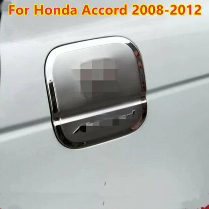 Chrome Exterior Fuel Gas Tank Cap Cover Trim Decor for Honda Accord (2008–2013)