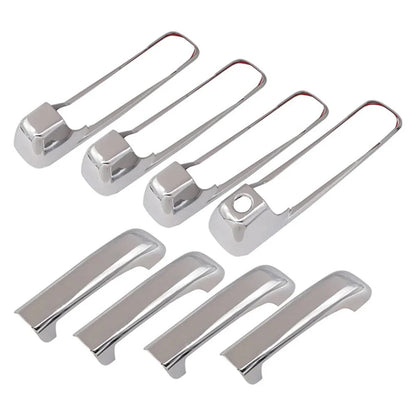4 x Chrome Door Handle Cover Caps for Dodge Ram 1500 2500 3500 4500 (2009-18)