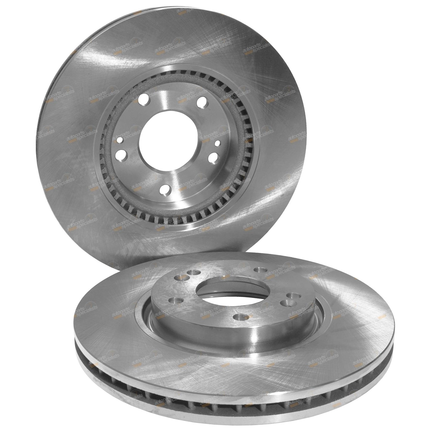 2 Front Disc Brake Rotors for Kia Optima (2011–2015)