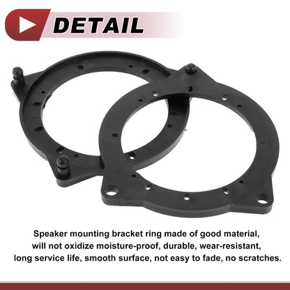 Speaker Spacer Ring Adaptor 6.5" Front Doors for BMW 230i (2017-2021)