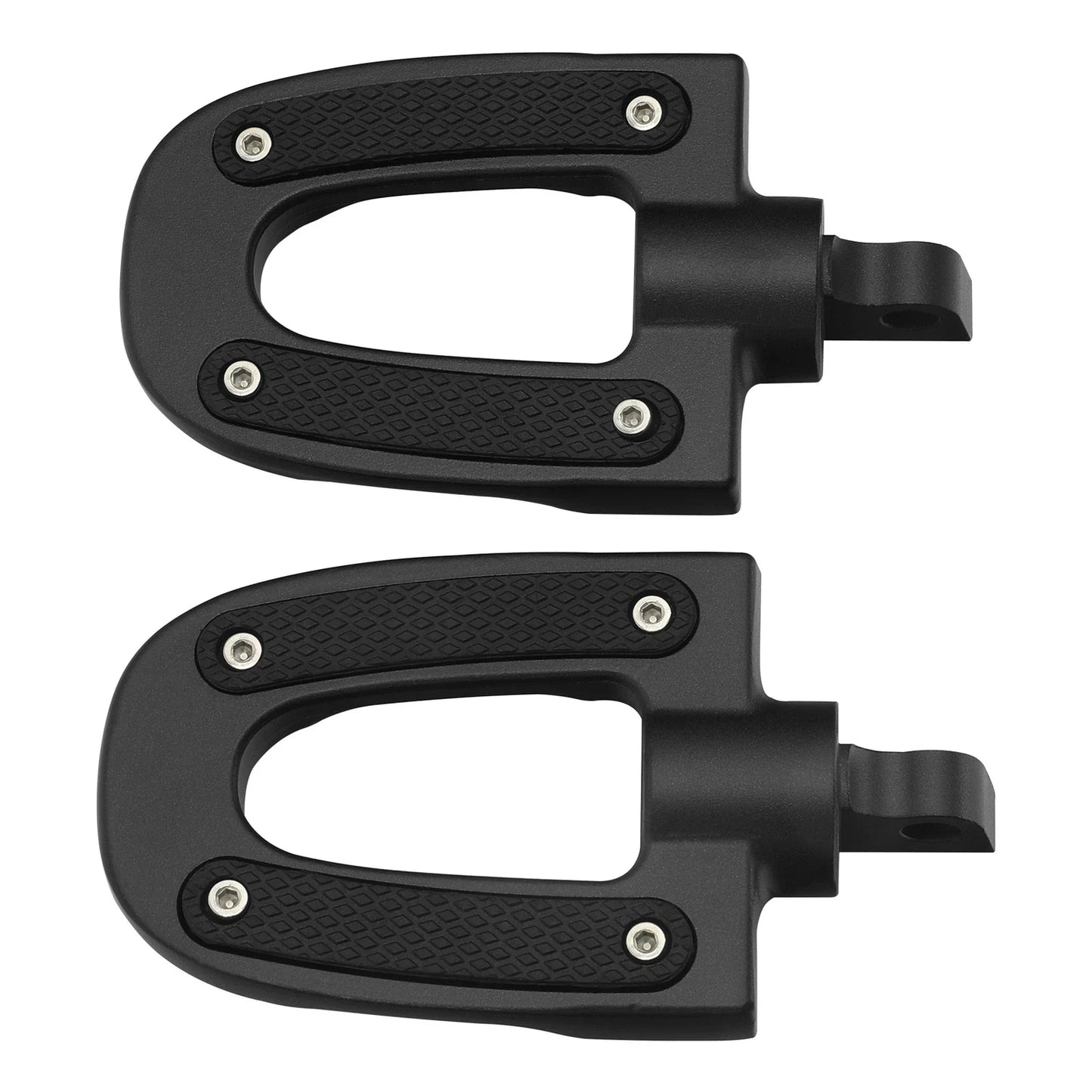 Matte Black Footpegs for Harley Road King, Street Glide (2009-2023)