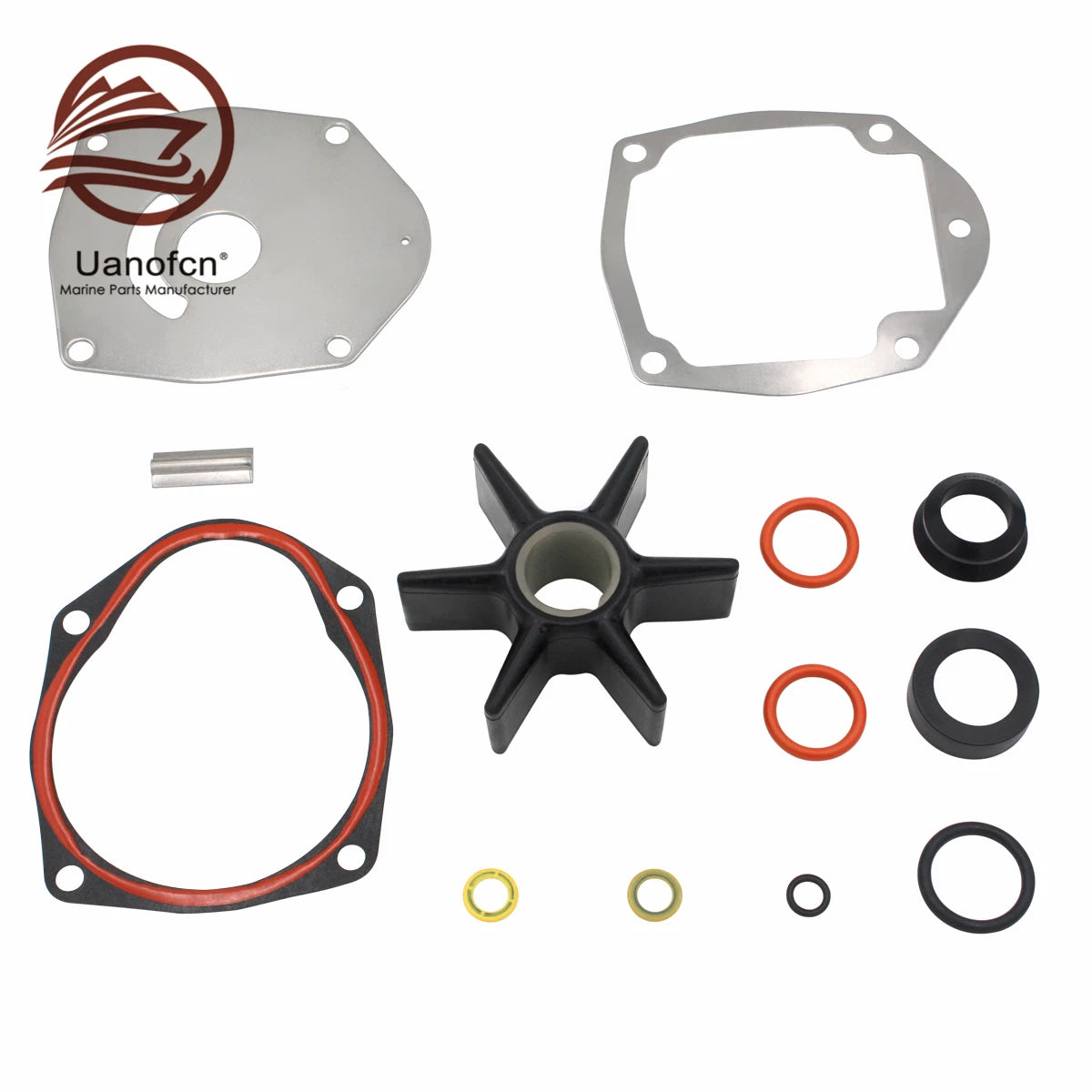 Water Pump Impeller Repair Kit for Mercruiser Alpha 1 Gen 2 (1983–1995)
