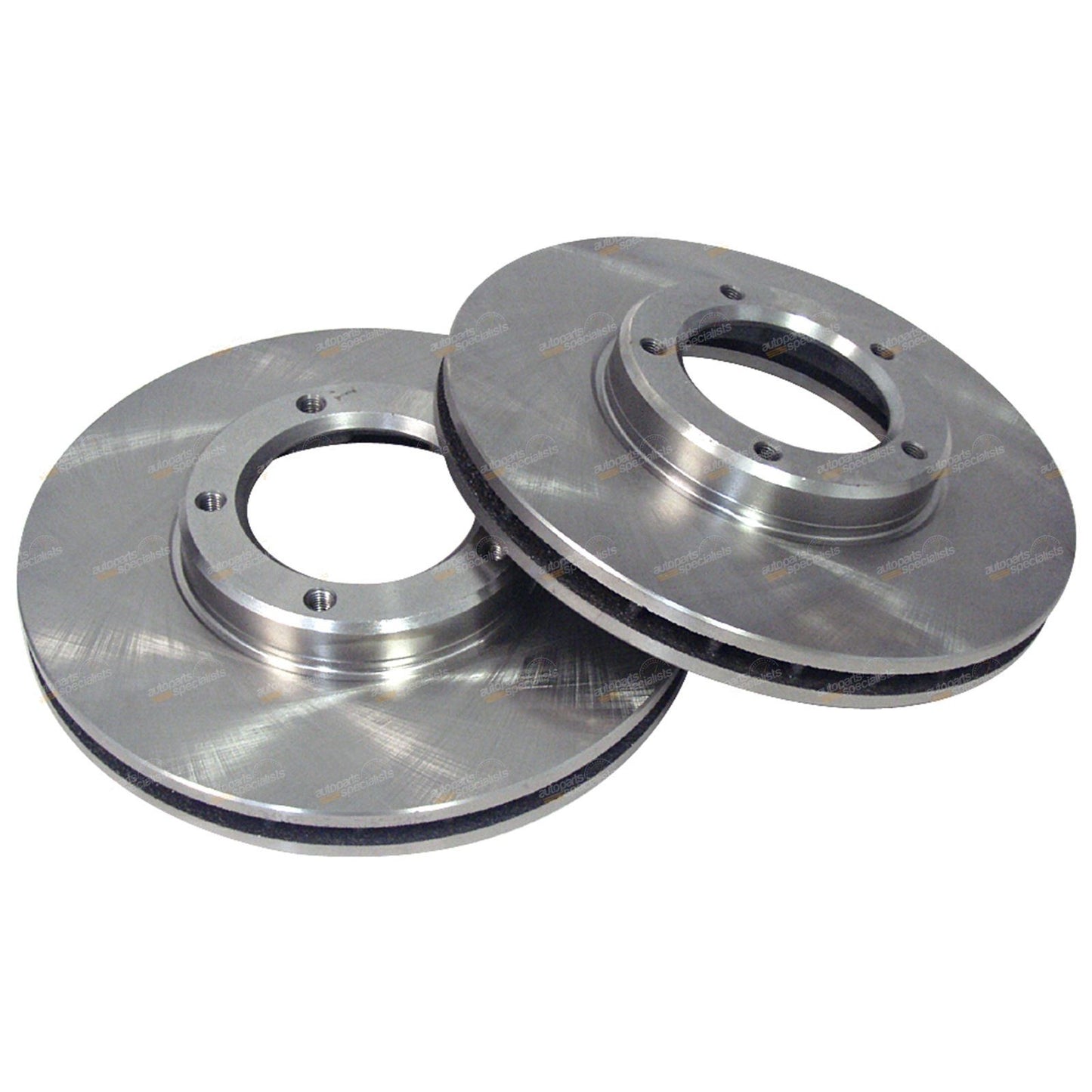 2x Front Disc Brake Rotors for Toyota Hilux (1985–1987)
