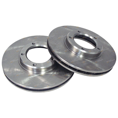2x Front Disc Brake Rotors for Toyota Hilux (1985–1987)