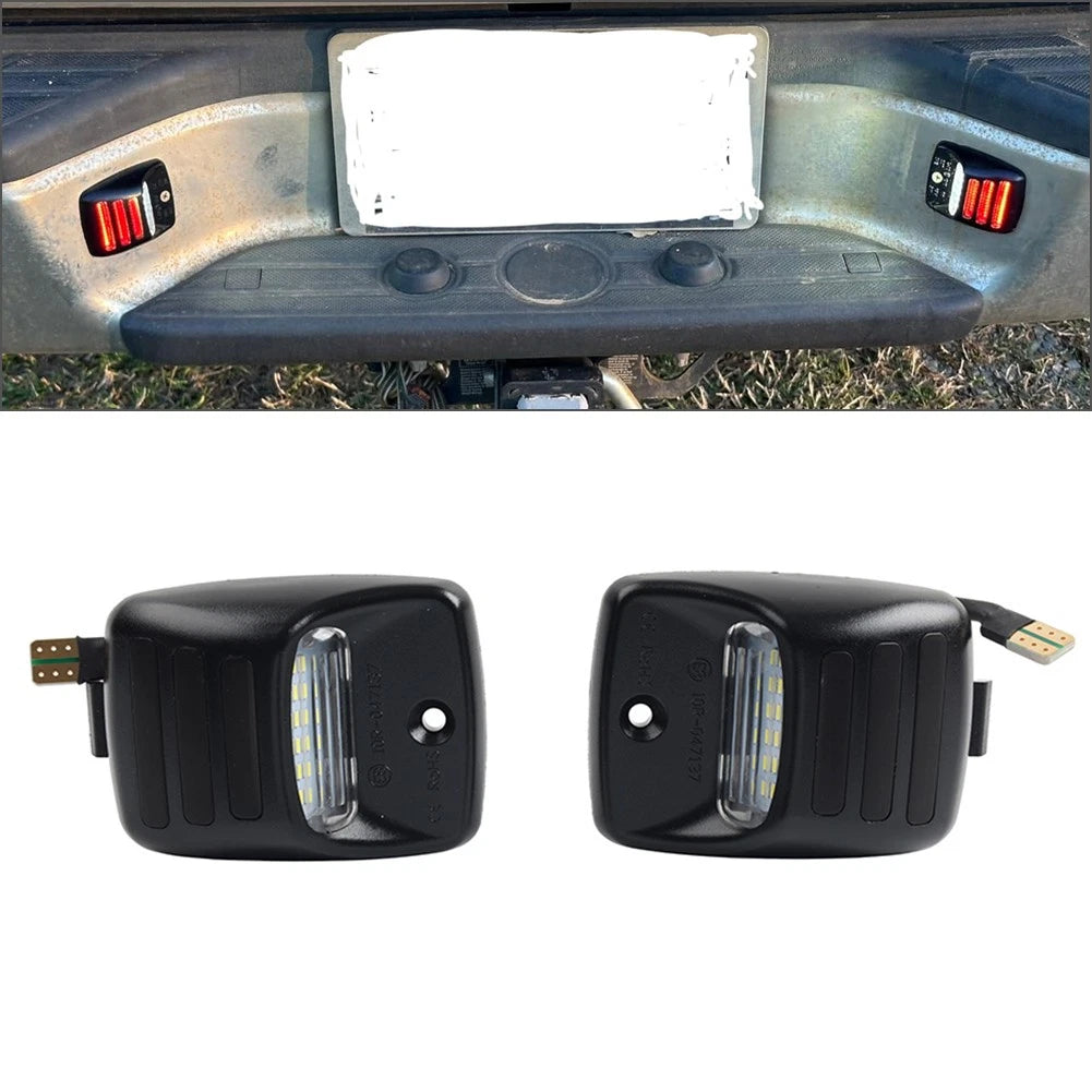 Set of 2 LED Front Light Bulbs H6014 H6052 H6054 for Jeep Wrangler Toyota