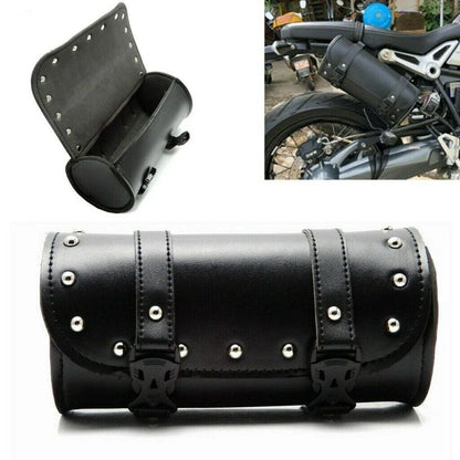 Fork Bag Saddlebag for Motorcycle Handlebar Cruiser Bar